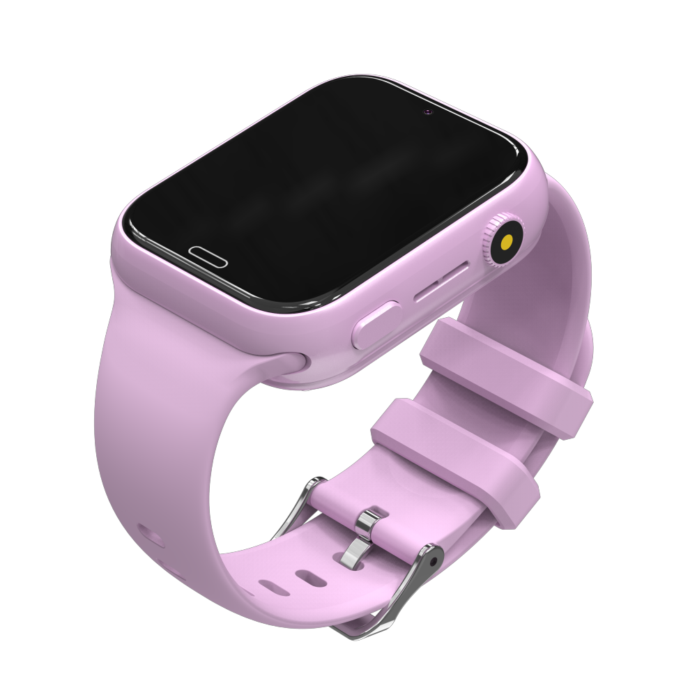 Touch New IP67 Kids Smart Watch 4G/5G/3G iOS Compatible Remote Control Answer Call SOS GPS Navigation Calendar Silica Gel Band